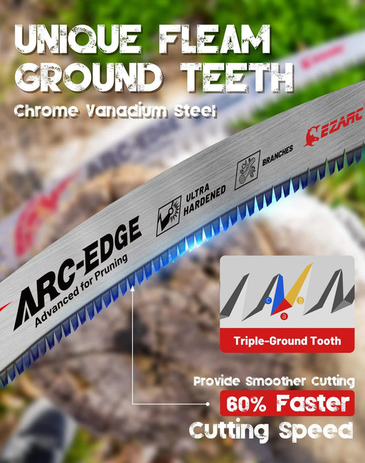 Japanese Teeth Arc Edge 6 TPI Reciprocating Saw Blade - 3 pieces